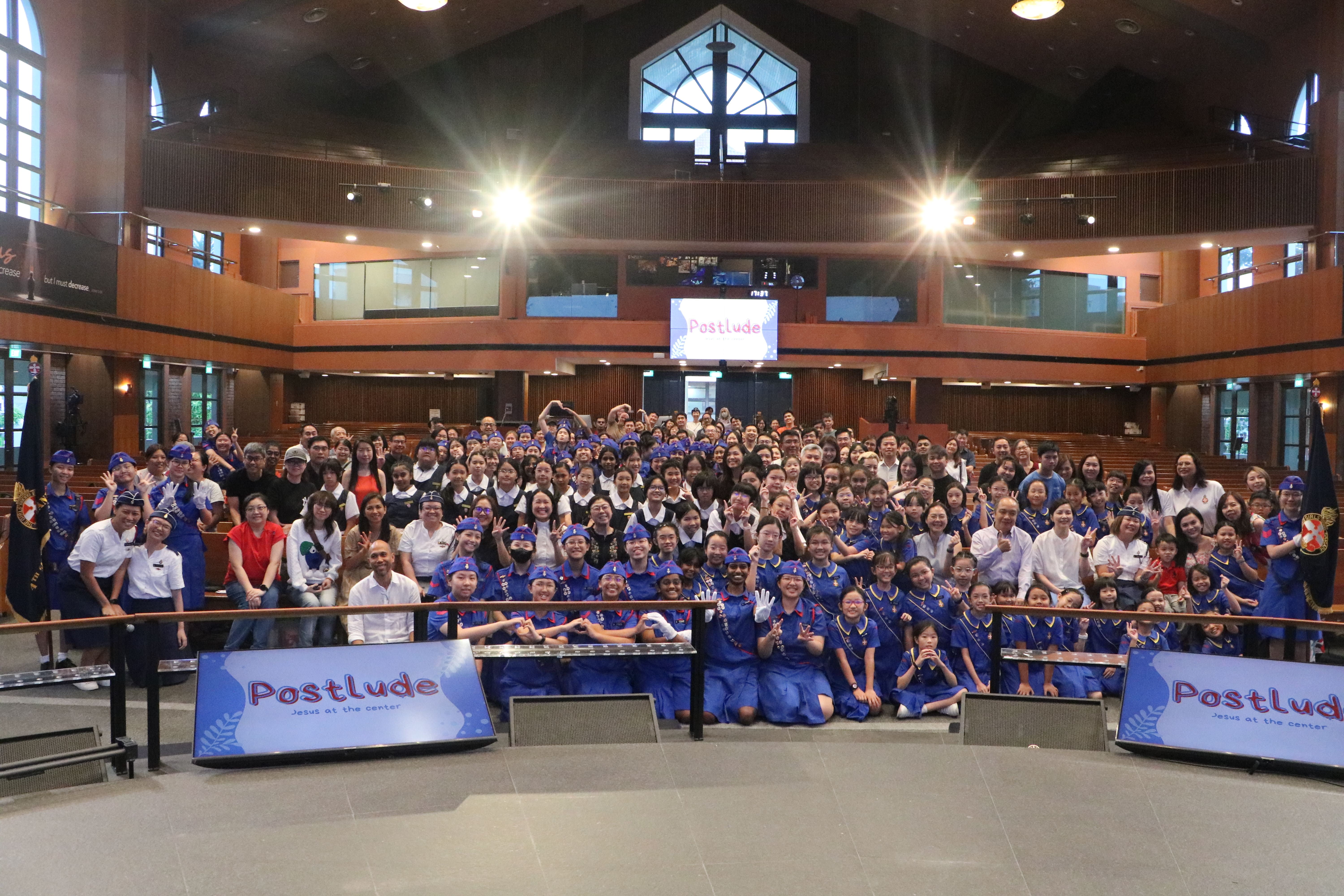 Stronger together as One PL family during Enrolment Service